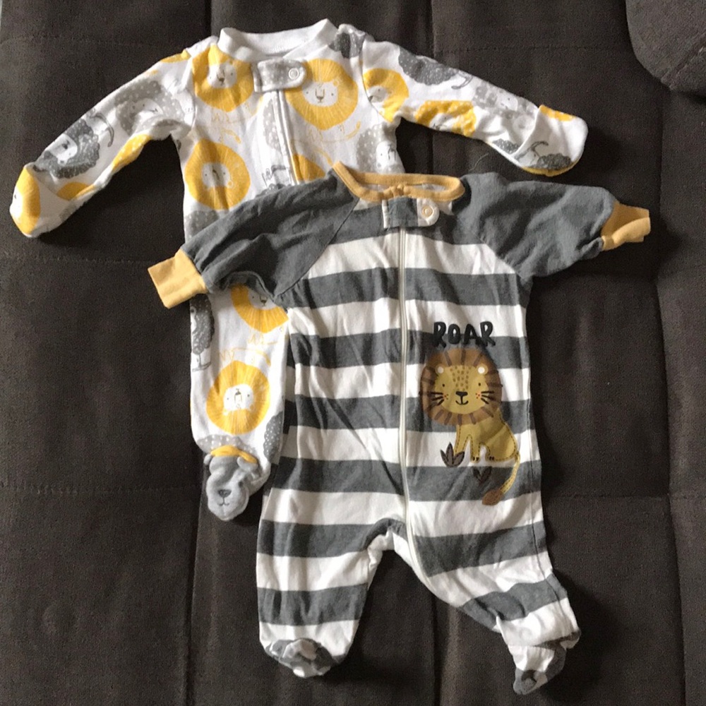 🦁 Lion Bundle | Newborn | Footies